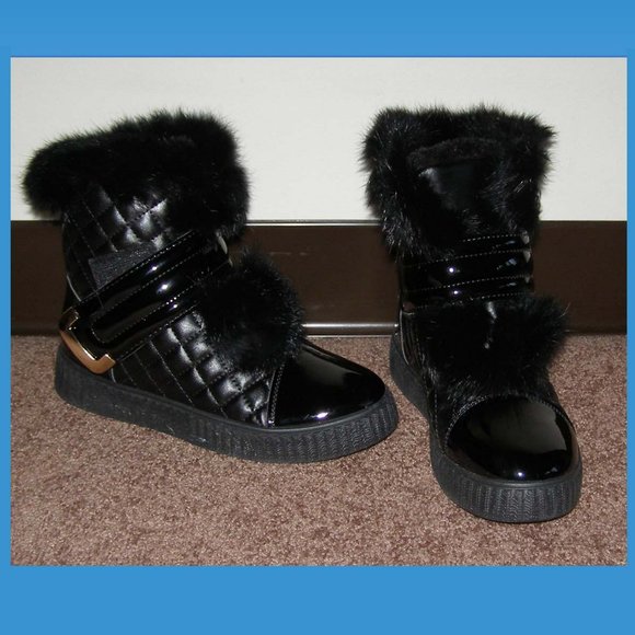 NEW S-3 KeDi Designs Black Quilted Leather Booties - Picture 1 of 9
